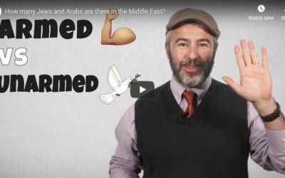 How many Jews and Arabs are there in the Middle East?