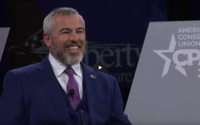 Yishai Fleisher on the Main Stage at CPAC 2020