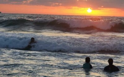 Beach, Rockets, and Aliens