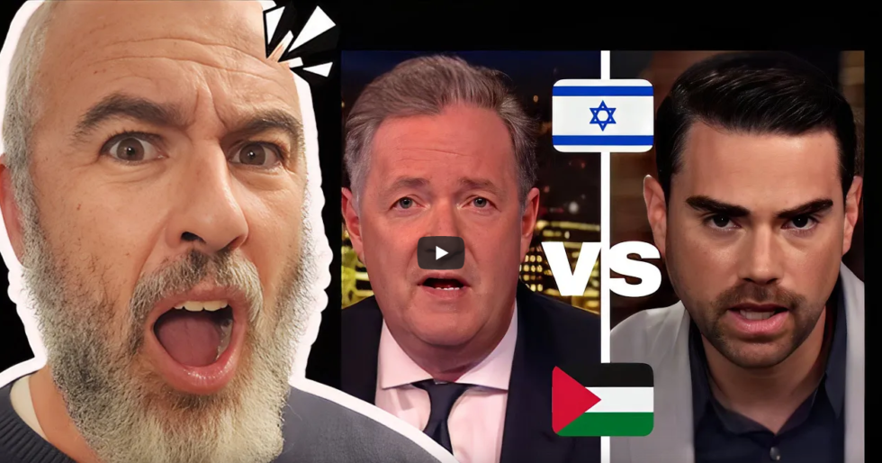 All Hell Breaks Loose as Ben Shapiro EDUCATES Piers Israel Hamas